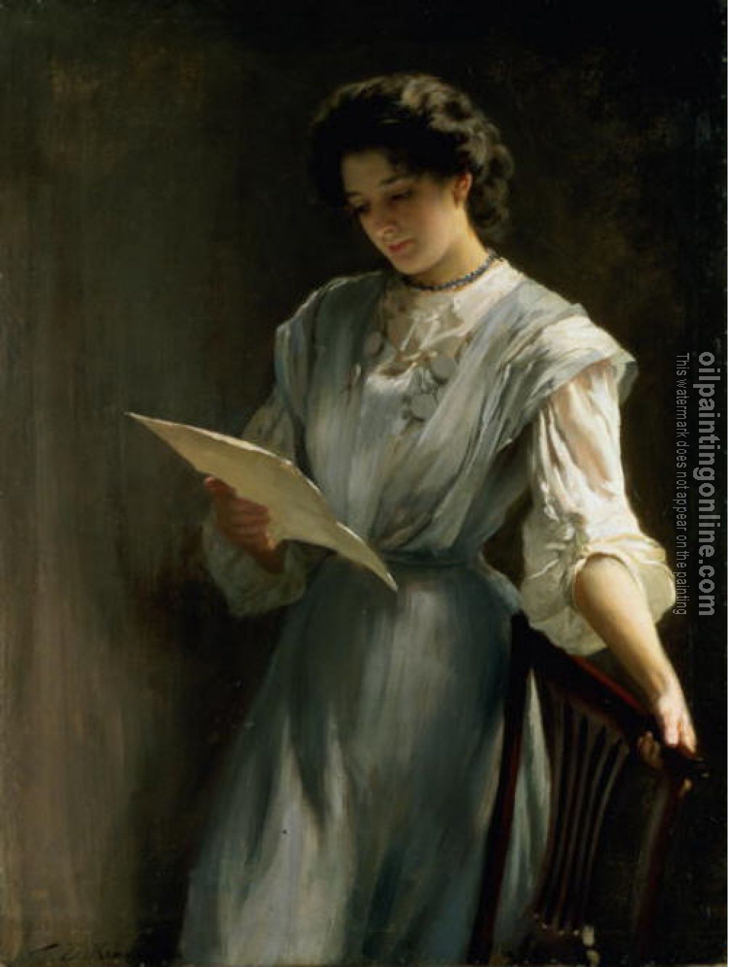 Thomas Benjamin Kennington - Reading the Letter